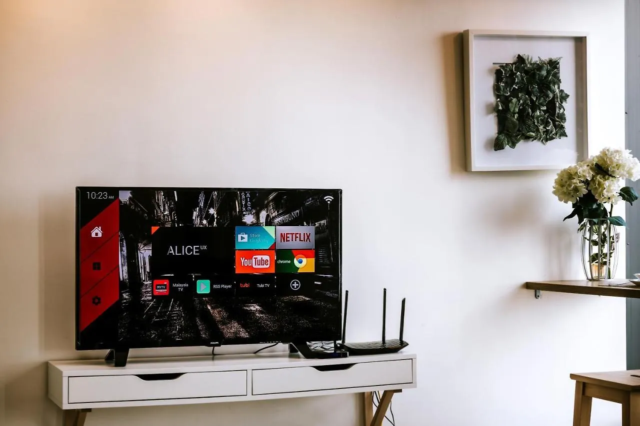 Apartmán Muji Studio 2 - Seaview At 218 Tropicana Near Komtar Food Heaven With Netflix & Tv Box George Town